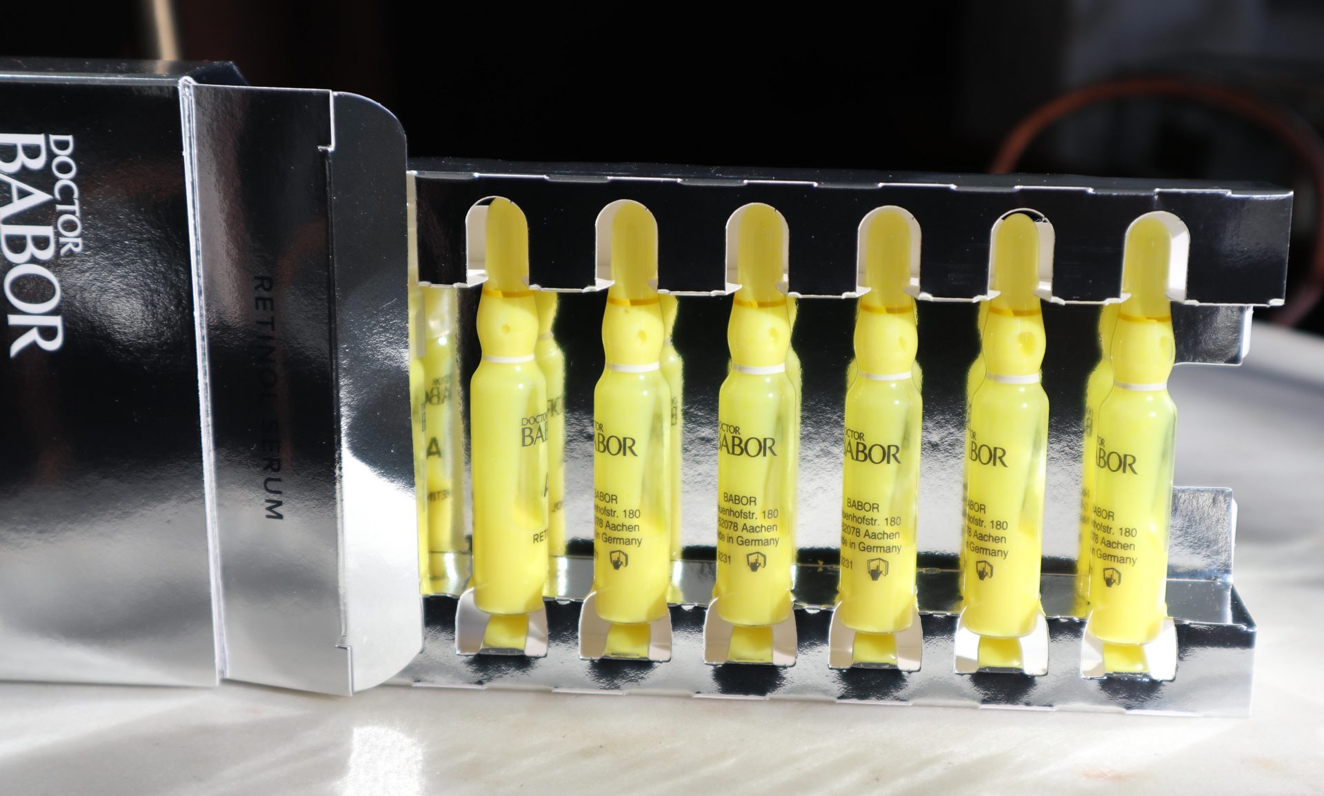 Doctor Babor Power Serum Ampoules Retinol Serum Review The Velvet Life