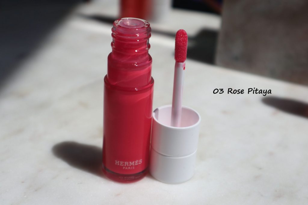 Hermes Beauty Hermesistible 03 Rose Pitaya review swatches