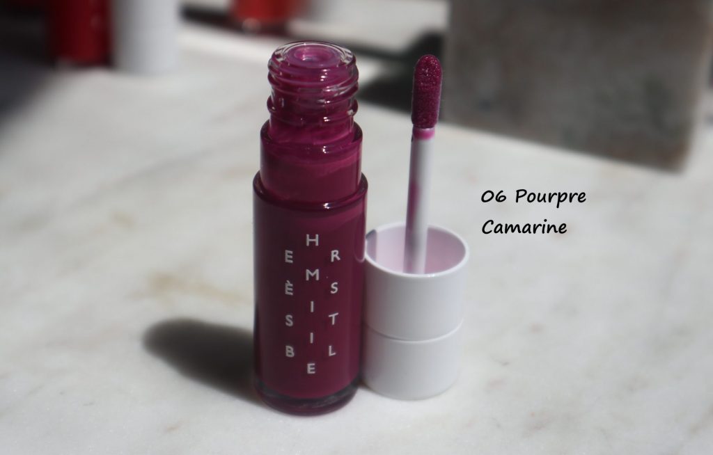 Hermes Beauty Hermesistible 06 Pourpre Camarine review swatches