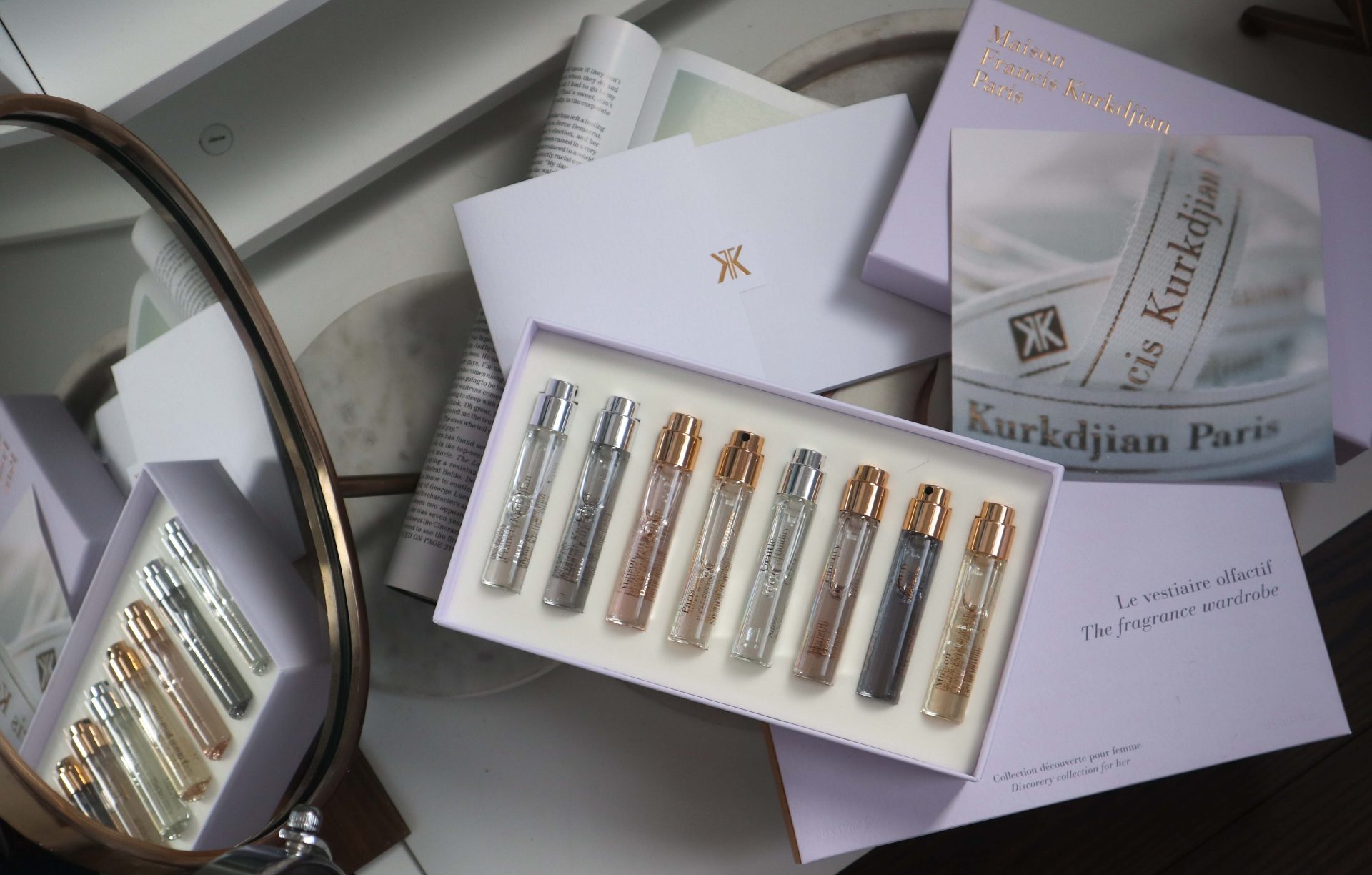 Maison Francis Kurkdjian Discovery Set For Her Review The Velvet Life