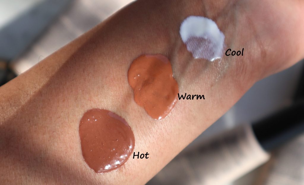 NudeStix Nudescreen Daily Mineral Veil SPF30 Swatches