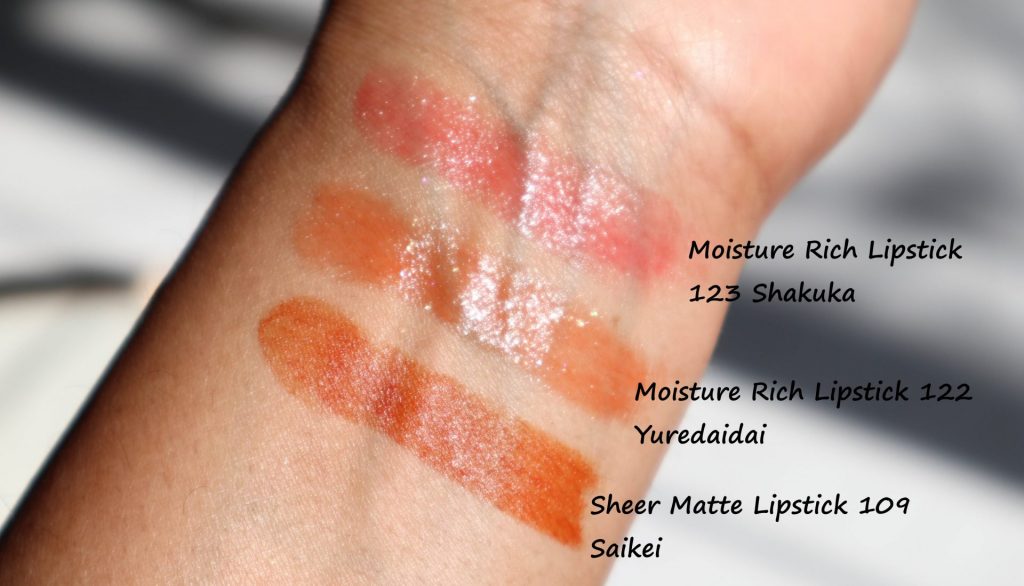 Suqqu Lipstick Review Swatches