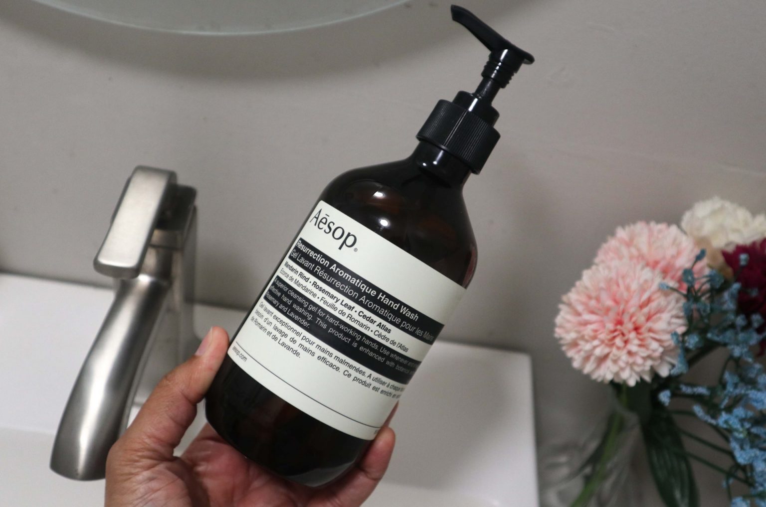 Aesop Resurrection Aromatique Hand Wash Review The Velvet Life