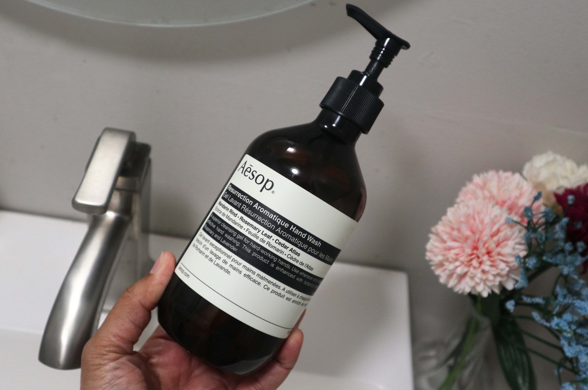 Aesop Resurrection Aromatique Hand Wash Review The Velvet Life