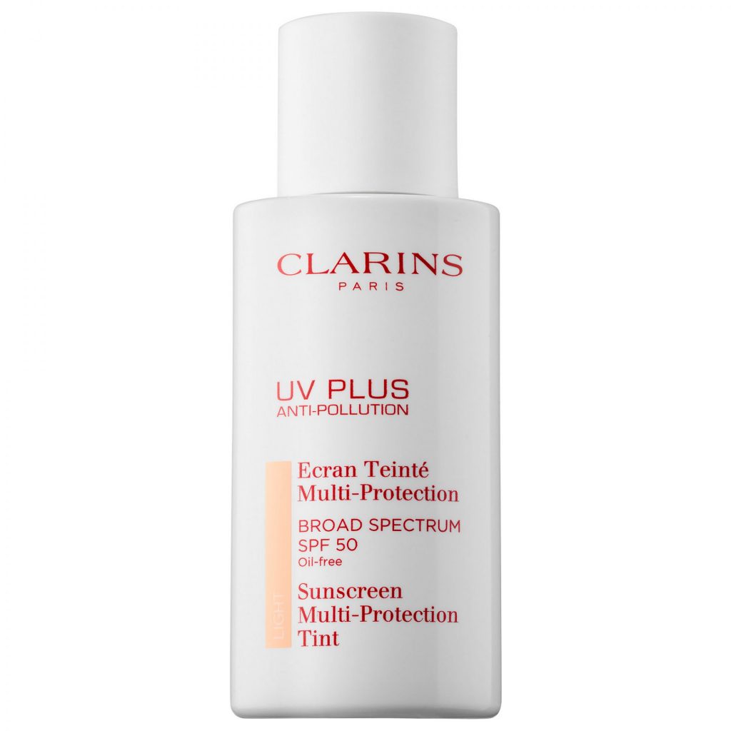 Clarins Sunscreen For No White Cast