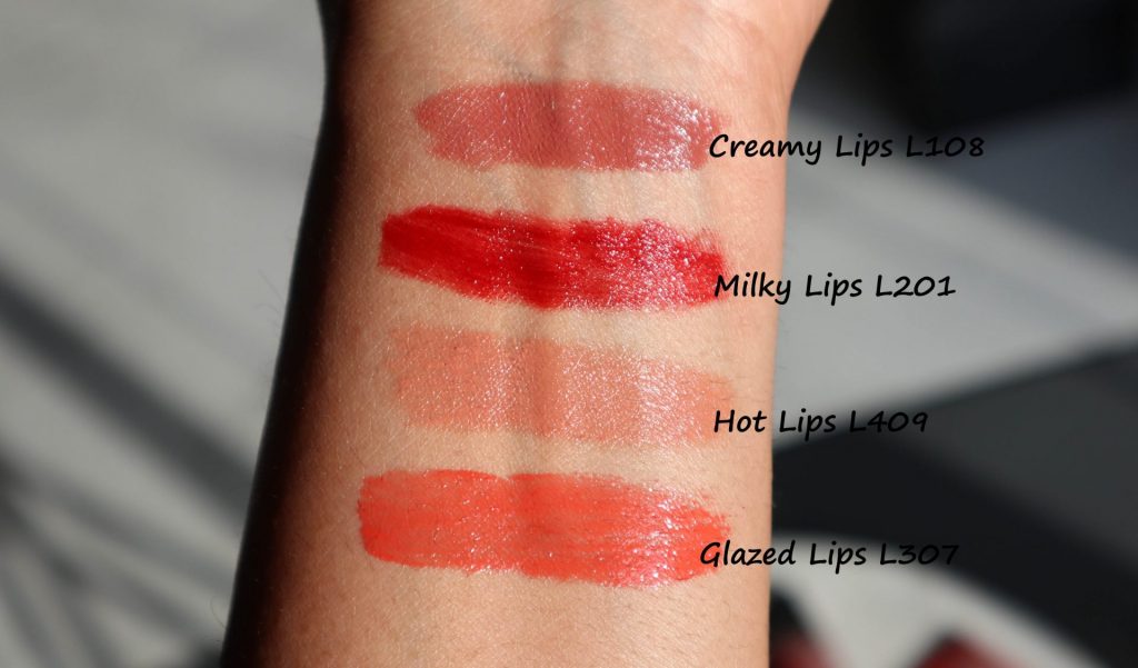 Ellis Faas Milky Lips Review Swatches