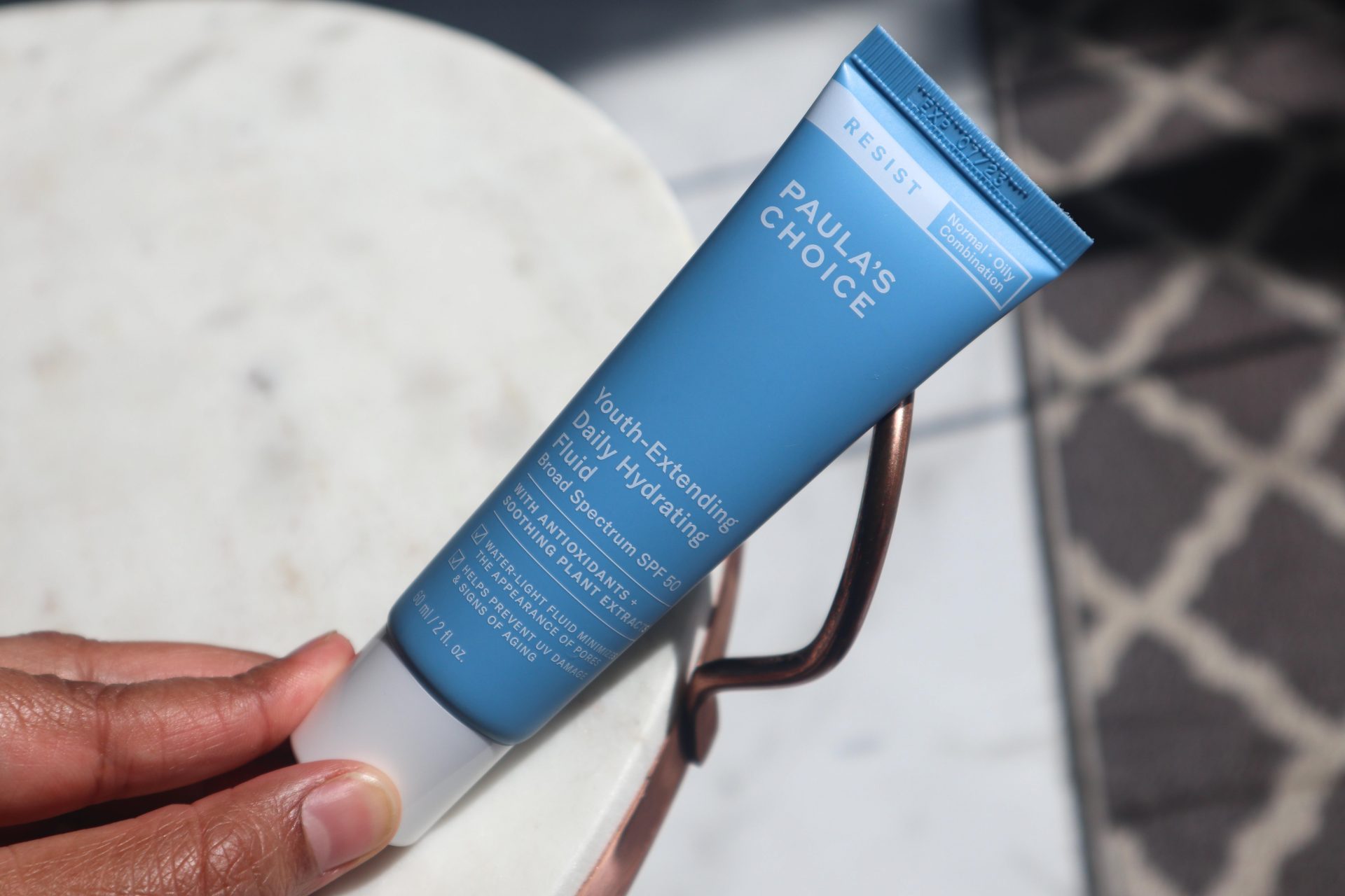 Paula's Choice YouthExtending Daily Hydrating Fluid SPF50 Review The Velvet Life