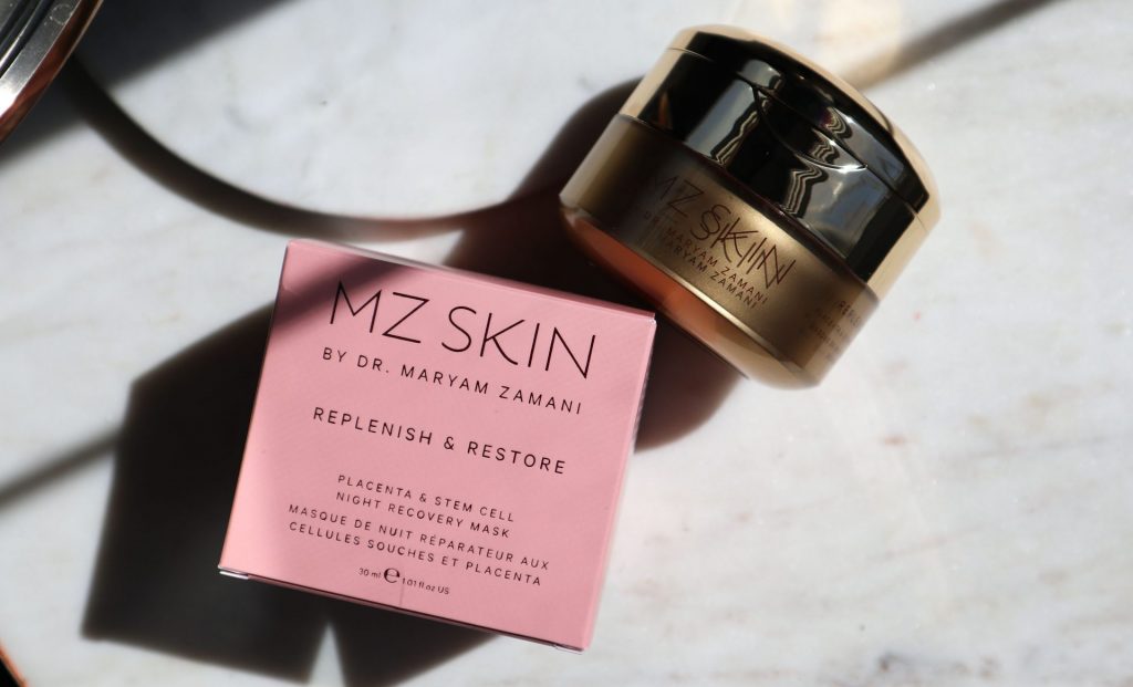 MZ Skin Replenish & Restore Placenta & Stem Cell Night Recovery Mask Review
