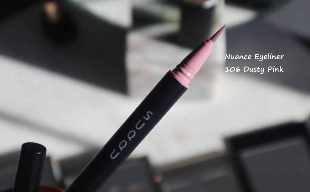 Suqqu Nuance Eyeliner 106 Dusty Pink Review Swatches