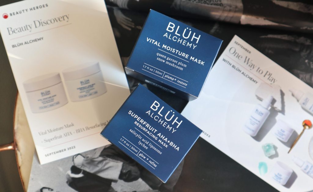 Beauty Heroes Box featuring Blüh Alchemy Review