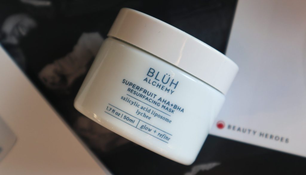 Blüh Alchemy Superfruit AHA+BHA Resurfacing Mask Review