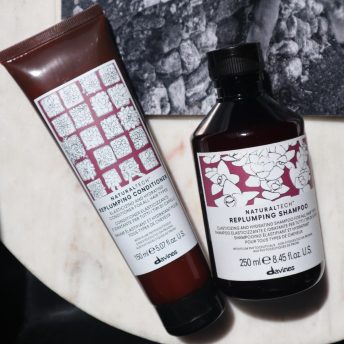 Davines Haircare: NaturalTech Replumping Shampoo & Conditioner Review