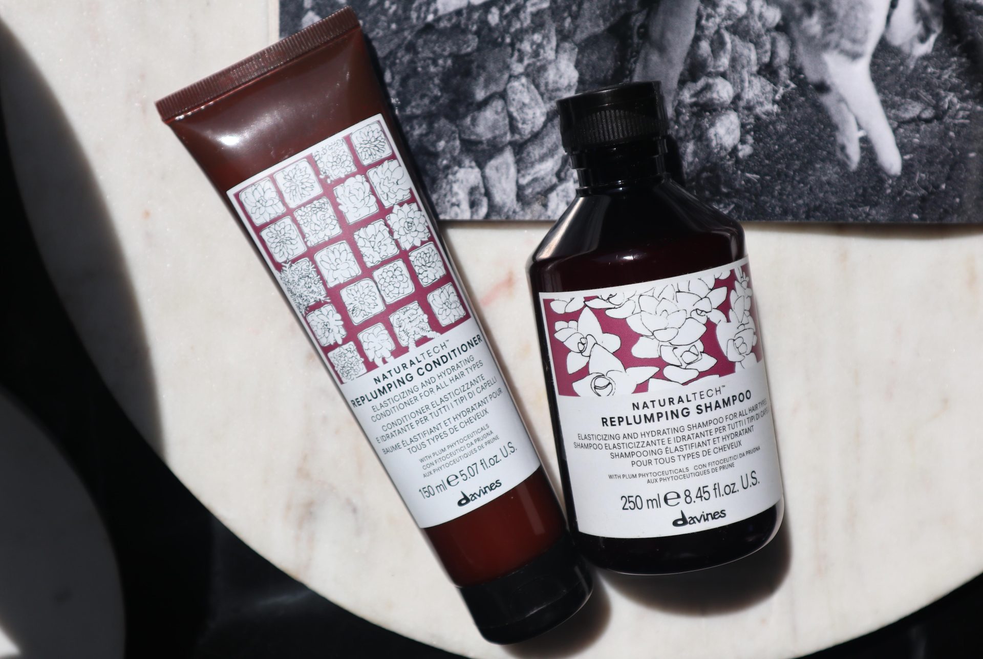 Davines Haircare NaturalTech Replumping & Conditioner Review - The Velvet Life