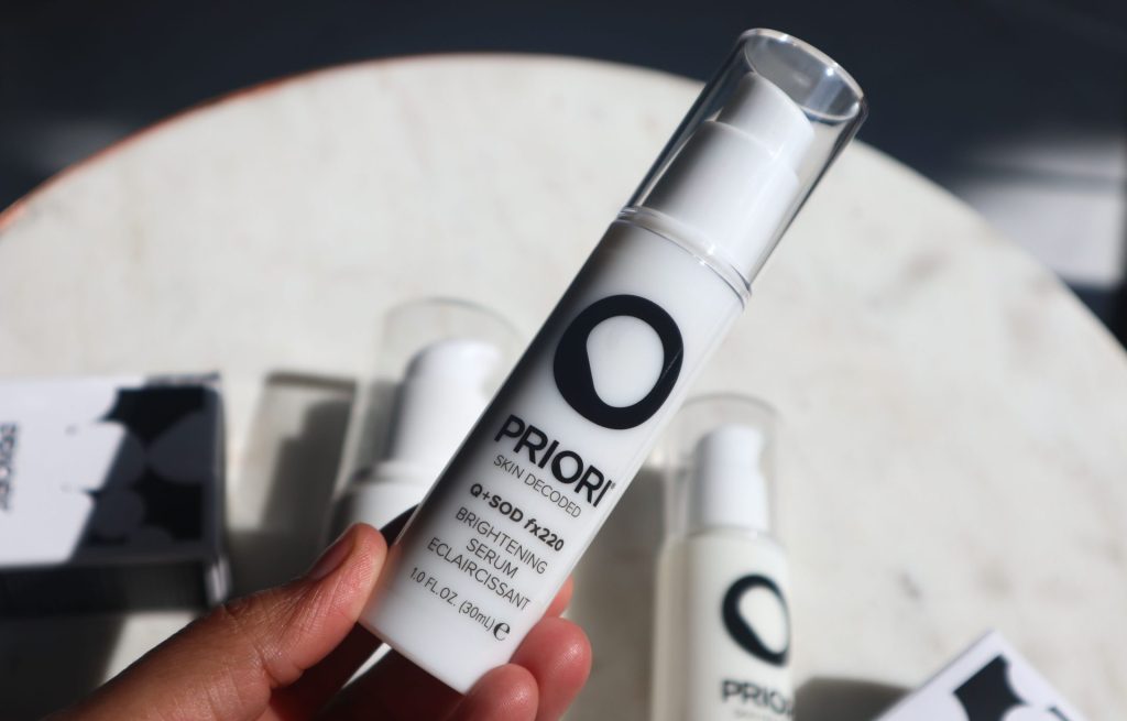 Priori Skincare Q+SOD Brightening Serum Review