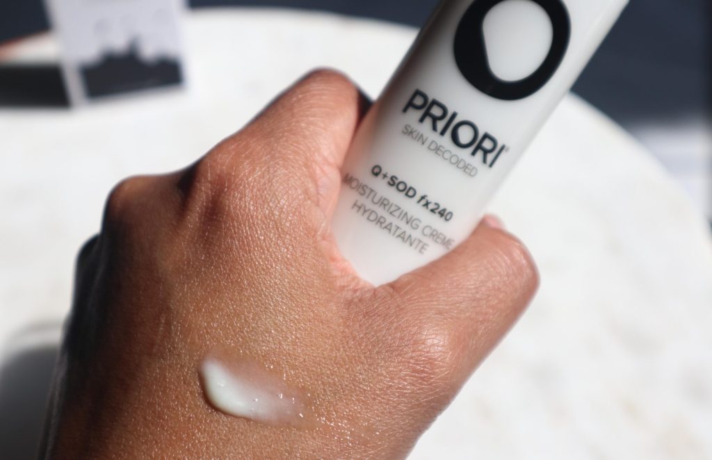 Priori Skincare Q+SOD Moisturizing Cream Review