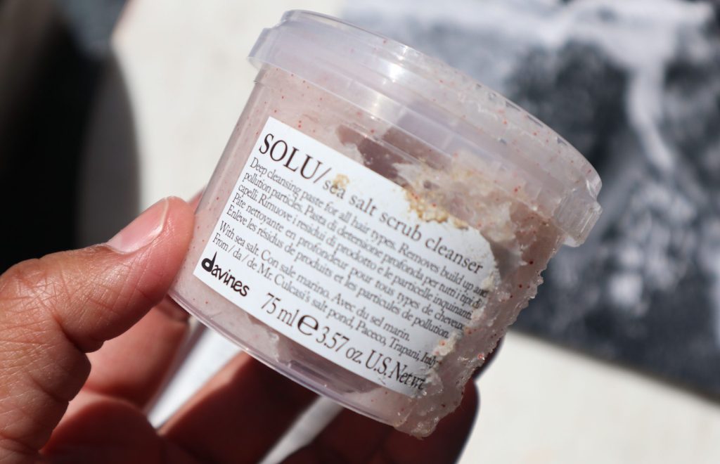 Davines SOLU Sea Salt Scrub Cleanser Review