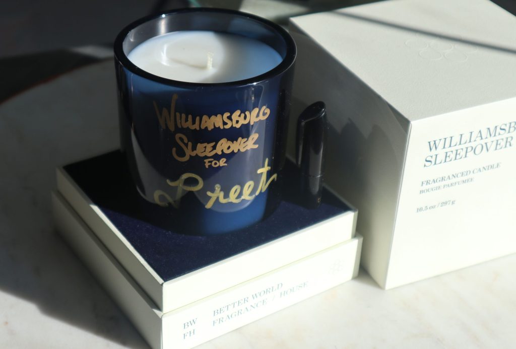 Better World Fragrance House Williamsburg Sleepover Candle Review