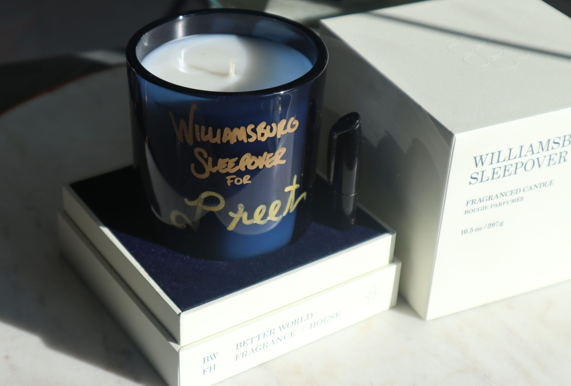 Better World Fragrance House Williamsburg Sleepover Candle Review The