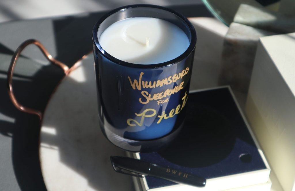 Better World Fragrance House Williamsburg Sleepover Candle