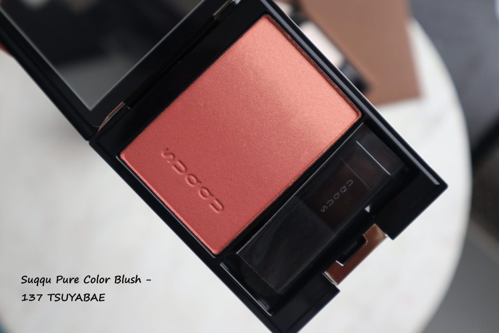 SUQQU Pure Color Blush 137 TSUYABAE Review Swatches