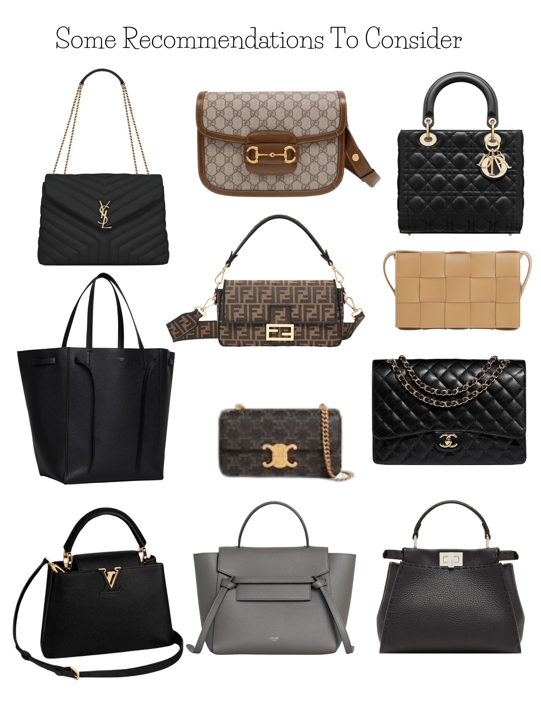 Trying to pick a luxury handbag and could use some objective