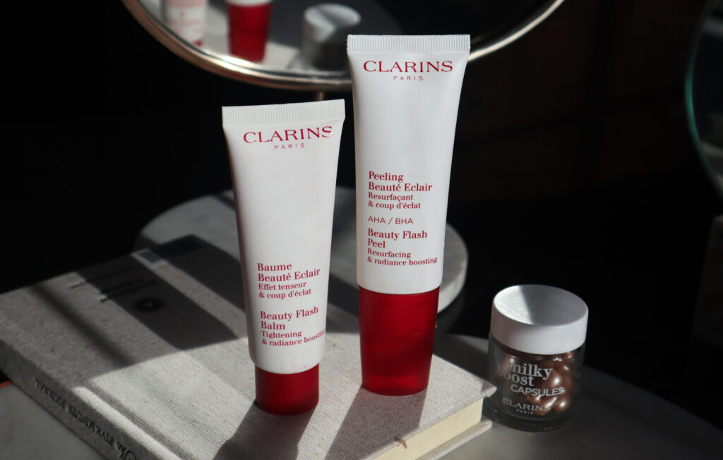 Clarins Beauty Flash Balm & Flash Peel Review