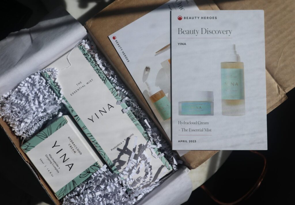 Beauty Heroes Discovery Featuring YINA Skincare Review
