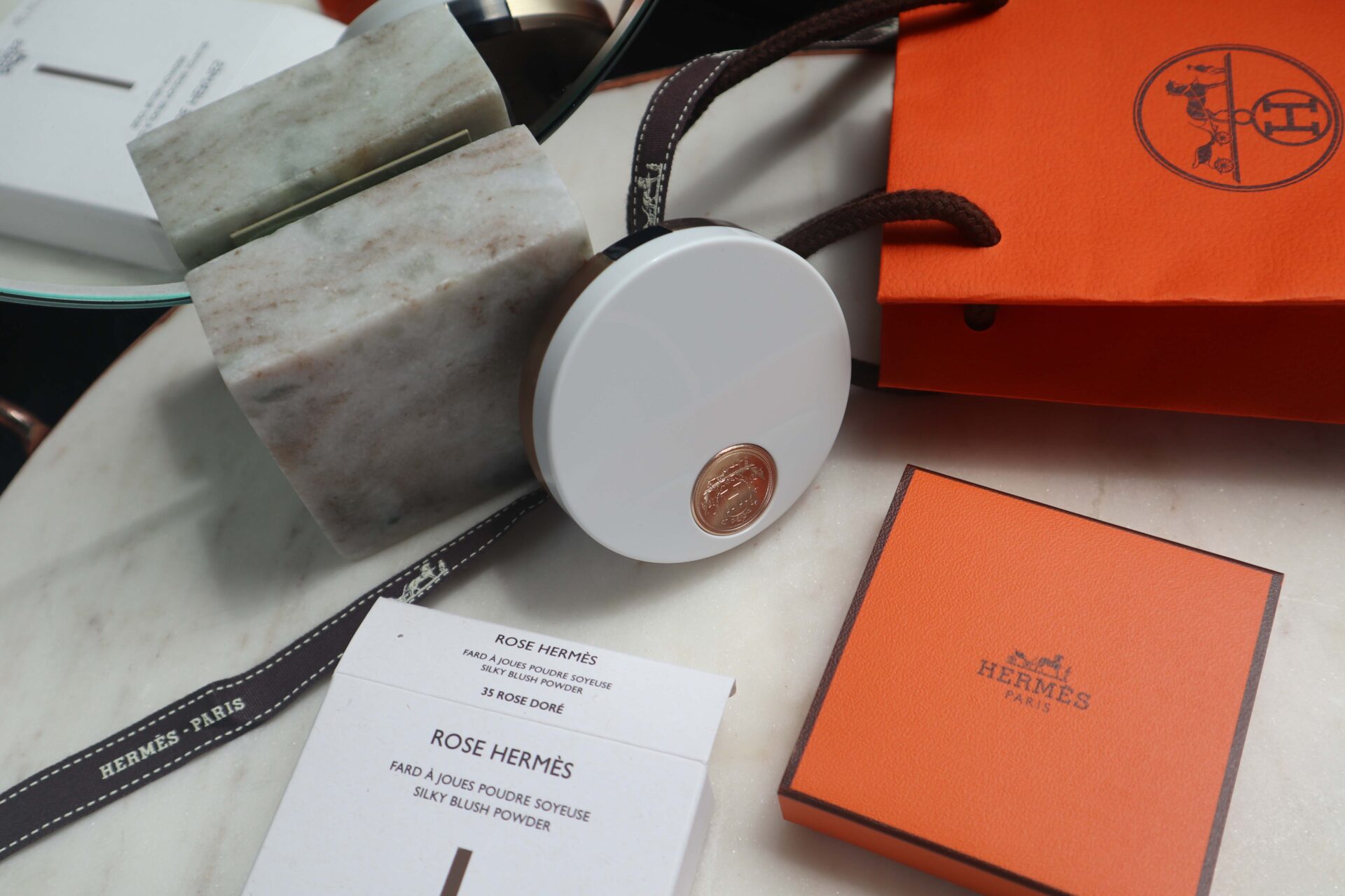 Hermès Rose Hermès Silky Blush Powder Review The Velvet Life