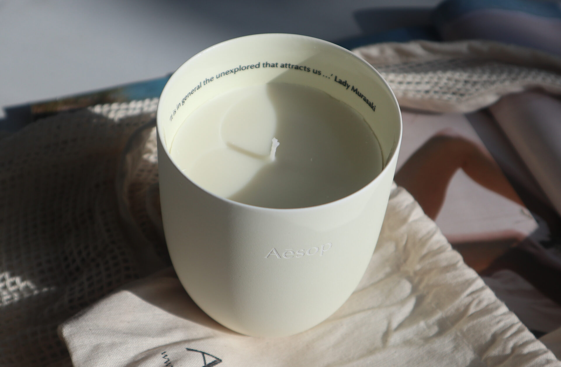 Aesop Aganice Aromatique Candle Review - The Velvet Life