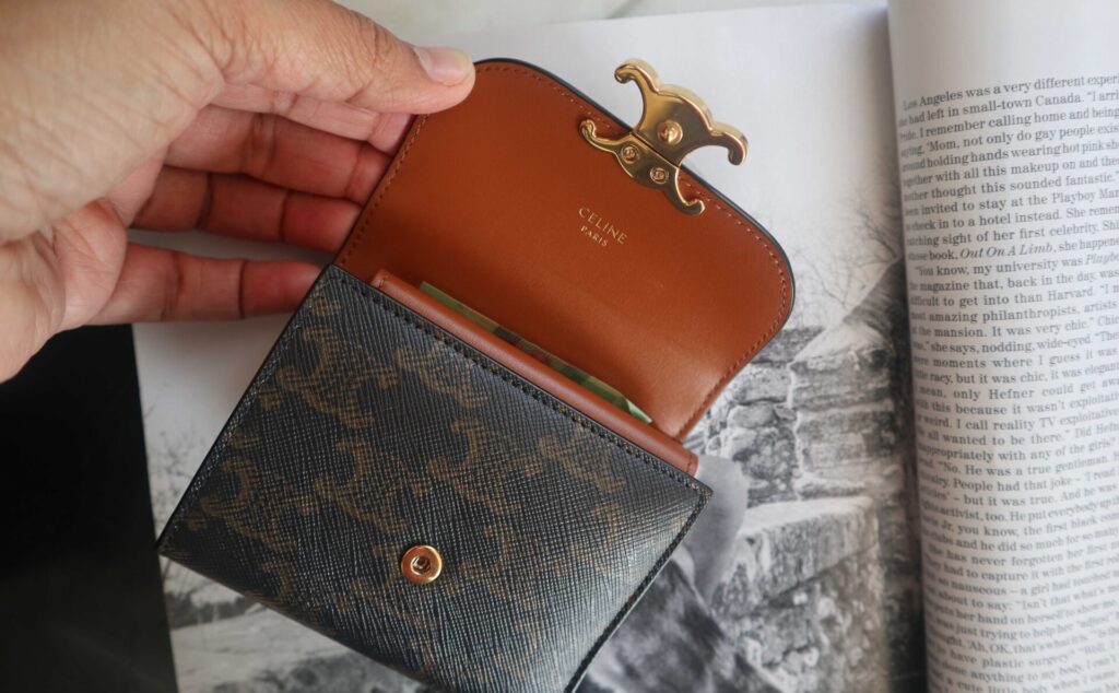 Small Wallet TRIOMPHE in Triomphe Canvas