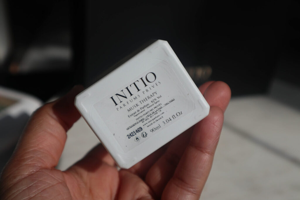 Initio Perfums Musk Therapy Extrait De Parfum Review