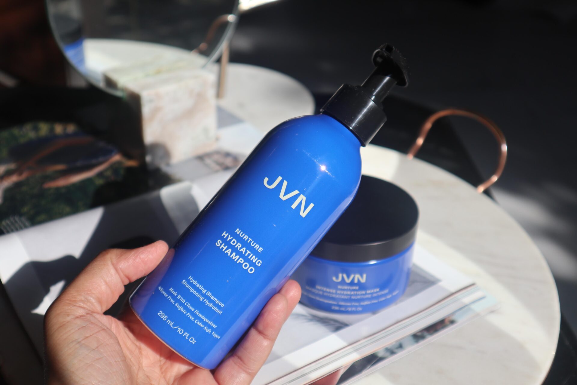 JVN Nurture Hydrating Shampoo & Intense Hydration Mask Review The