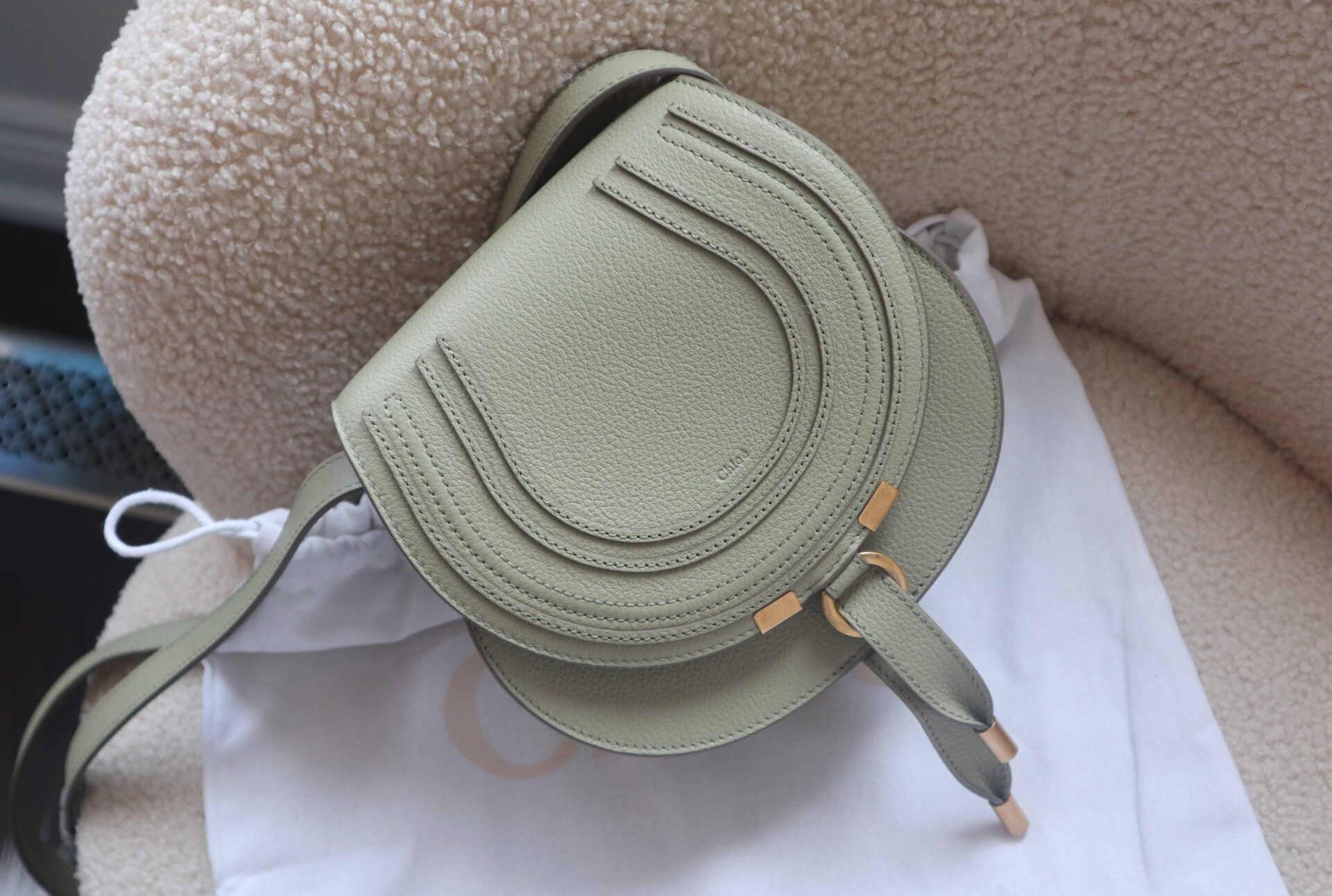 Chloe Marcie Saddle Bag Review The Velvet Life