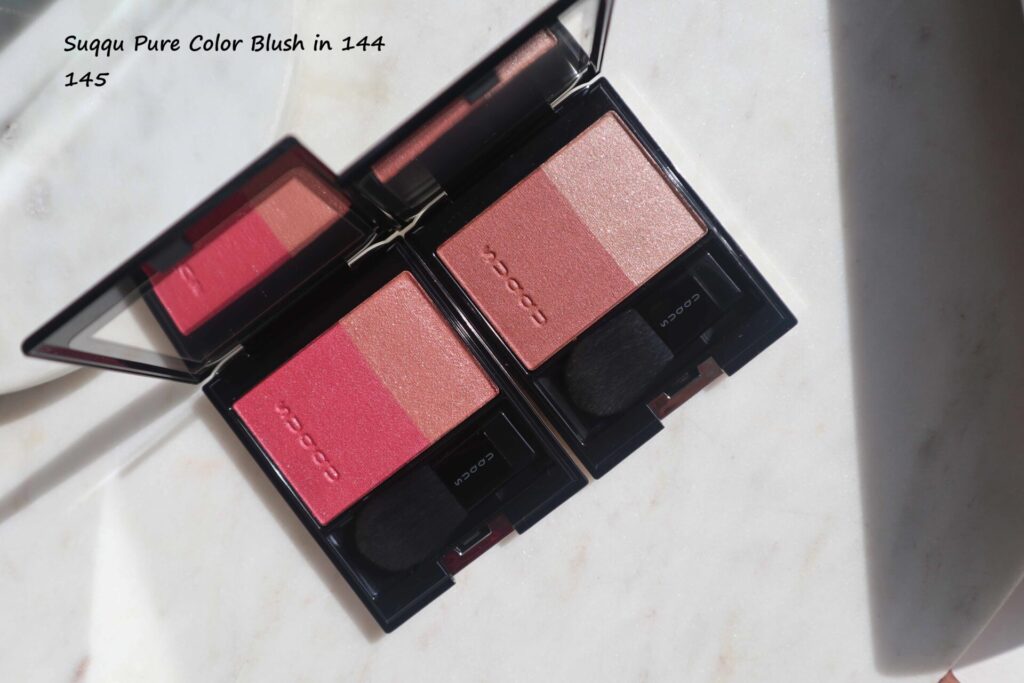 Suqqu Pure Color Blush in 144 and 145 Review