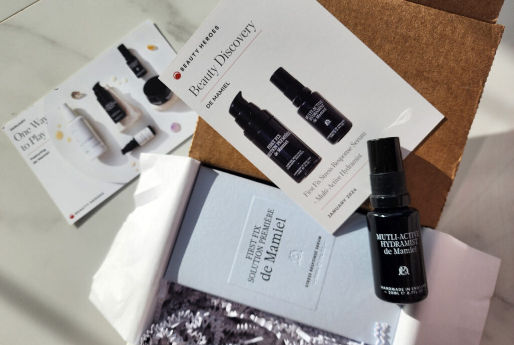 Beauty Heroes Box January Discovery Featuring De Mamiel Review