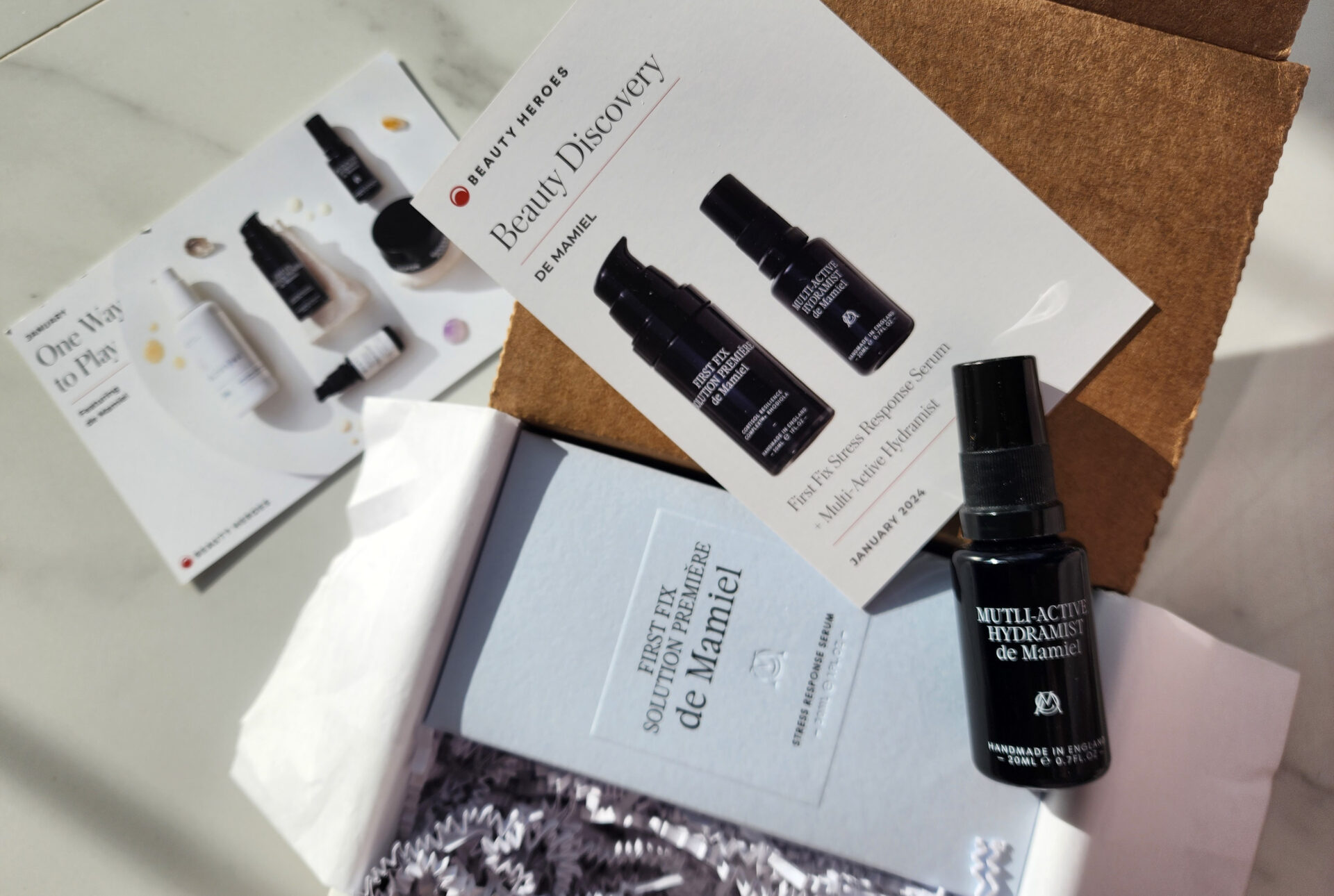 Beauty Heroes Box January Discovery Featuring De Mamiel Review - The ...