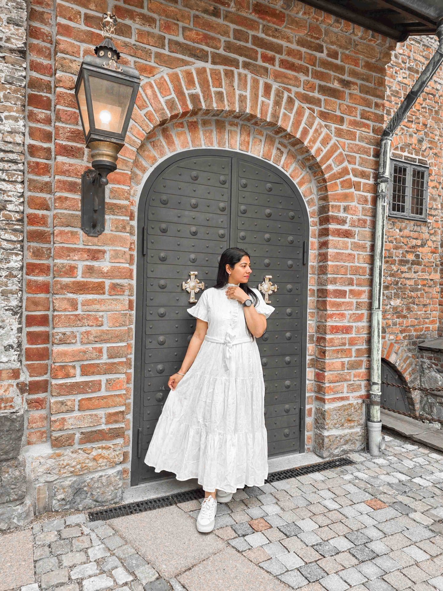 mille dress Unique Vintage Plus Size Ombre Sunset Cupcake Swing Dress