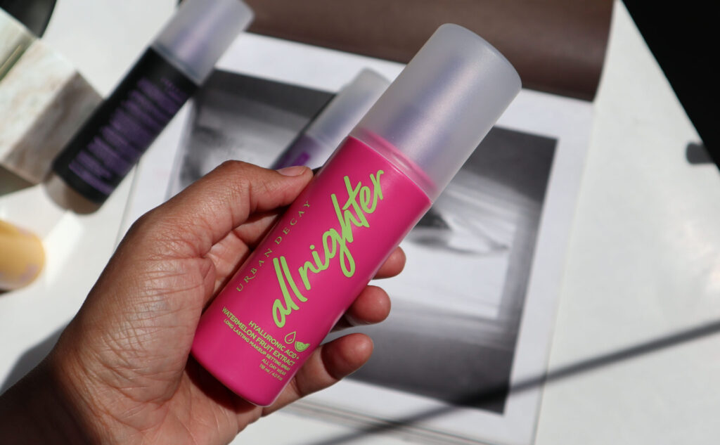 Urban Decay All-Nighter Hydrating Setting Spray Review