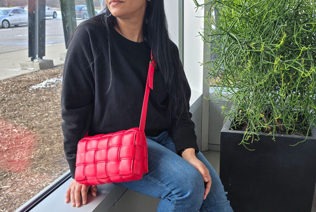 Bottega Veneta Red Padded Cassette Shoulder Bag Review