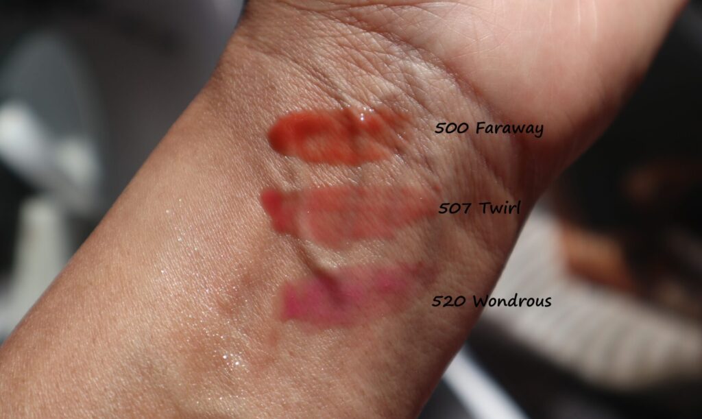 NARS Afterglow Lip Oil Review Swatches