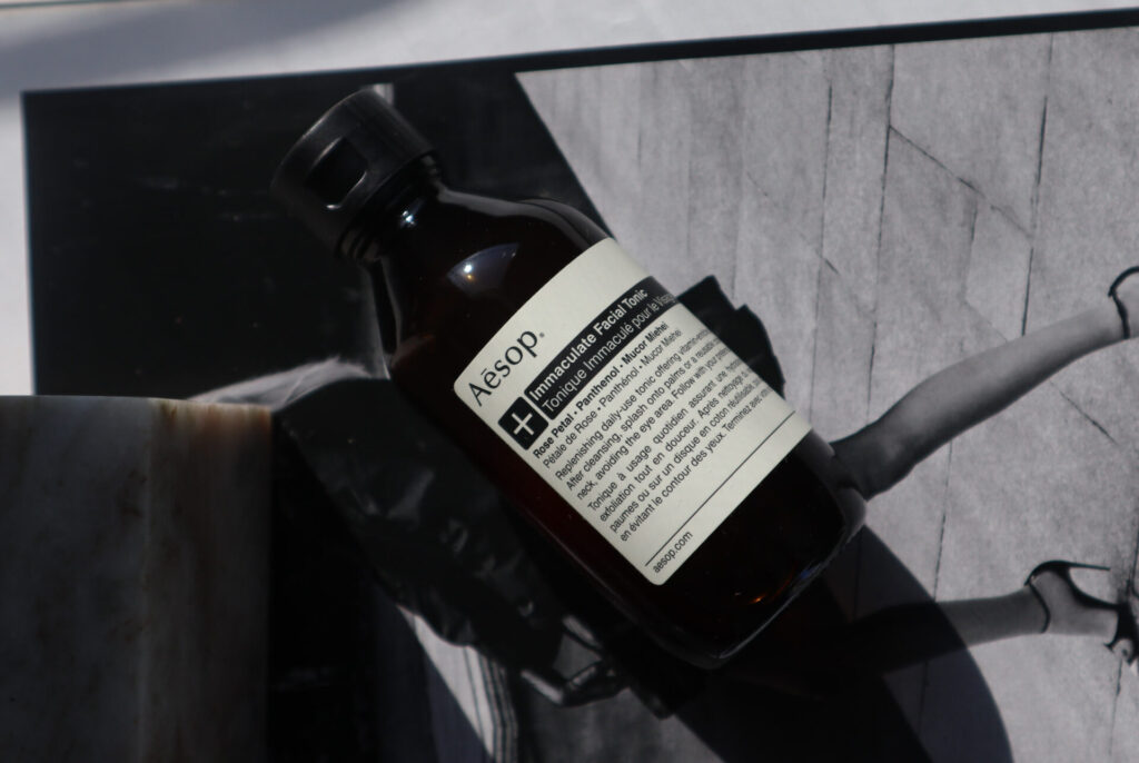 Aesop Immaculate Facial Tonic how to and review