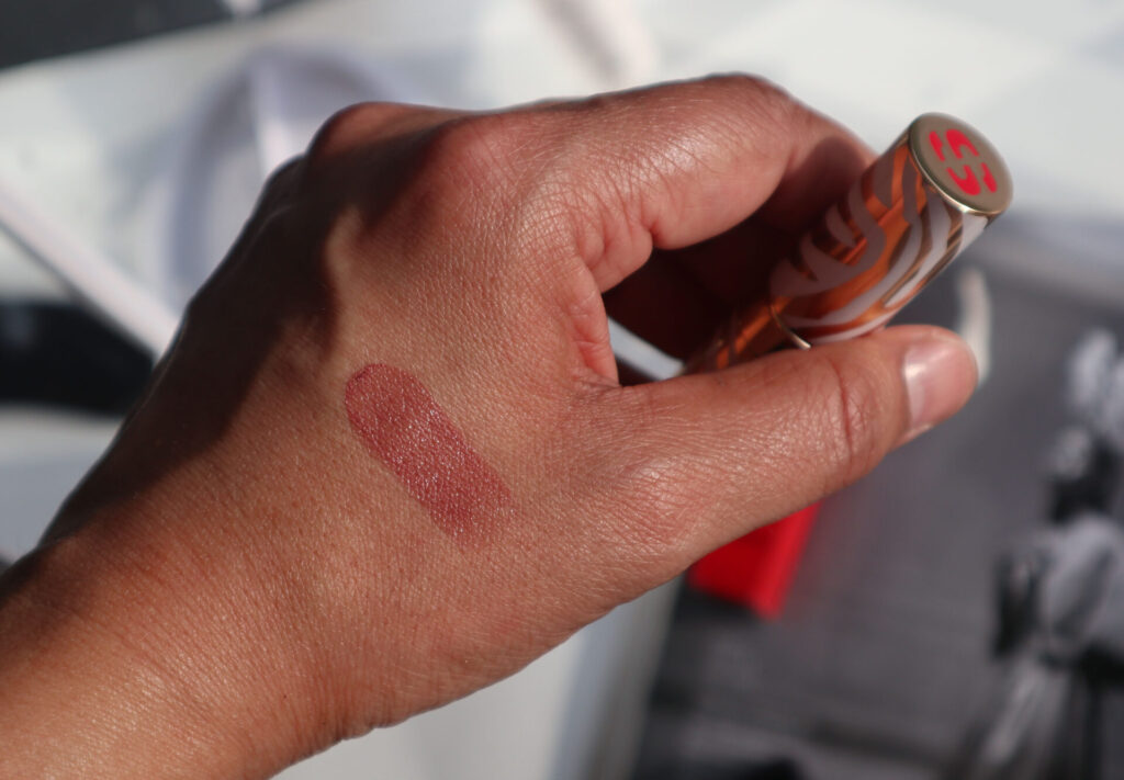 Sisley Paris Phyto-Lip Balm in Shade 4 Review swatches