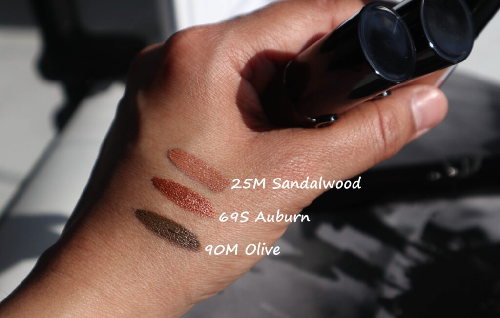 Armani Eye Tint Swatches