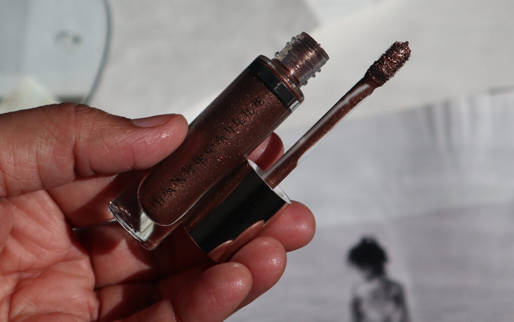 Chantecaille Éclat Cristalline Collection Eye Lumière Liquid Eyeshadow (Marron Glacé) Review Swatches