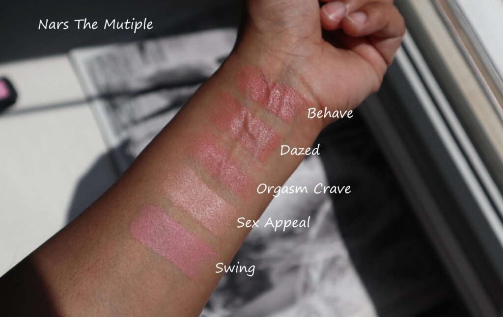 NARS The Multiple Swatches